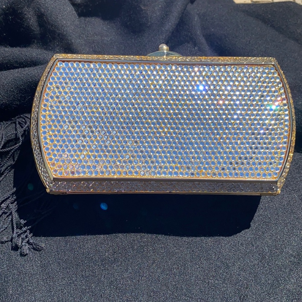 Judith Leiber crystal clutch